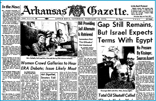Arkansas Gazette, Feburary 15, 1975