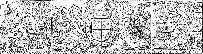 [Device of the royal arms of elizabeth I flanked by two angels and a lion and griffin] (1558). s.n. 