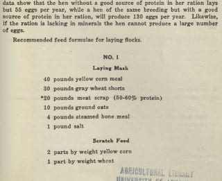 1930 egg layer feed formula